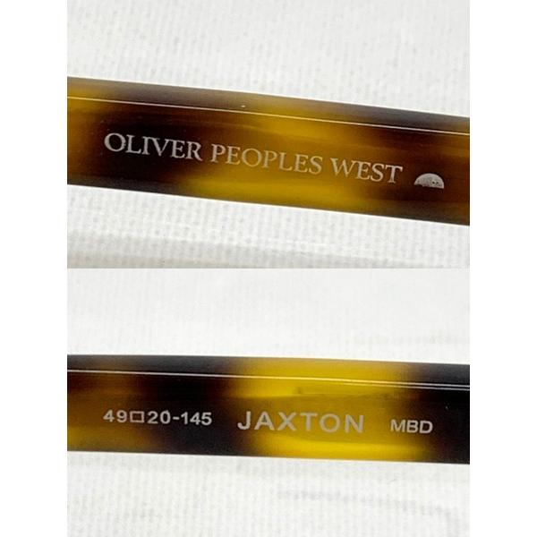 OLIVER PEOPLES WEST オリバーピープルズ ウエスト JAXTON 49□20-145