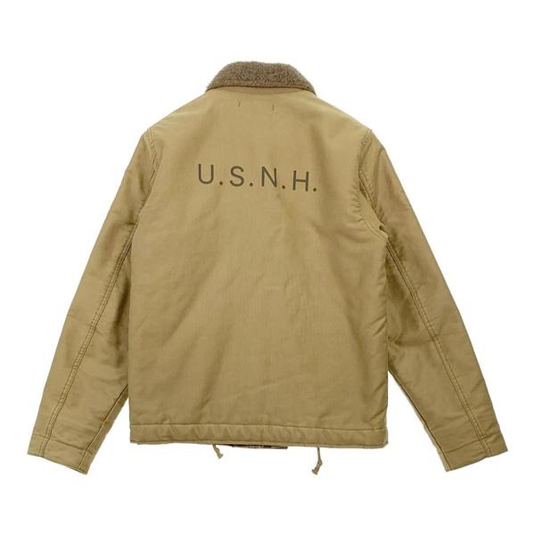 NEIGHBORHOOD 17AW N-1D/C-JKT デッキジャケット 172NYNH-JKM03 ミリタリー ボア メンズ Mサイズ ベージュ ネイバーフッド アウター DM10420■ NEIGHBORHOOD 17AW N-1D/C-JKT デッキジャケット 172NYNH-JKM03 ミリタリー ボア メンズ Mサイズ ベージュ ネイバーフッド アウター DM10420■