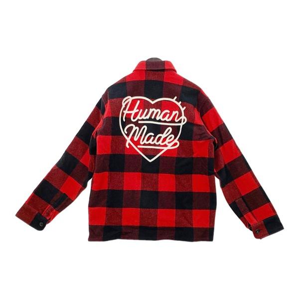 HUMAN MADE WOOL OVERSHIRT ウールオーバーシャツ 美品 HUMAN MADE WOOL OVERSHIRT ウールオーバーシャツ 美品