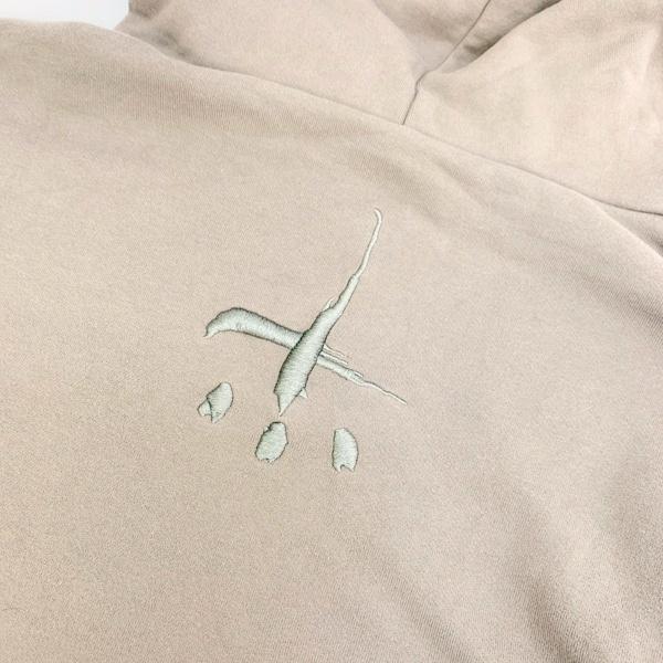 CVTVLIST CTLS フード刺繍 バック刺繍 スウェット プルオーバー