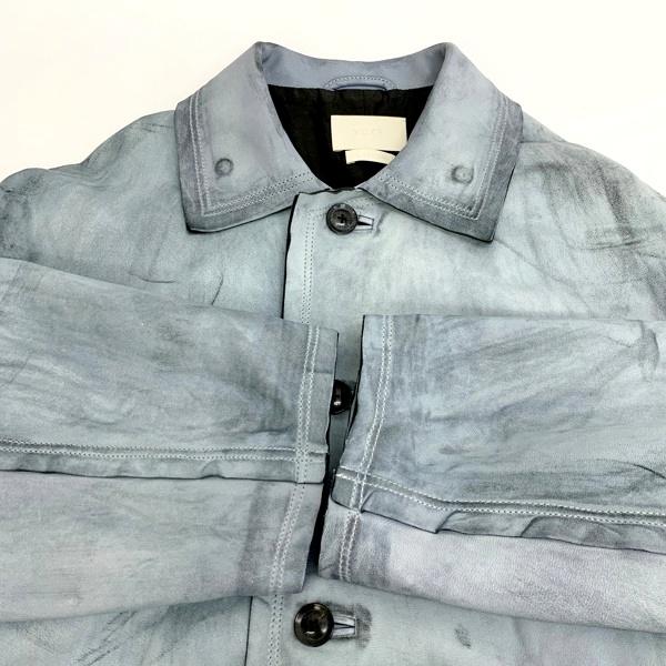 YOKE CUT-OFF LEATHER CAR COAT カットオフ レザー カーコート YOKE CUT-OFF LEATHER CAR COAT カットオフ レザー カーコート