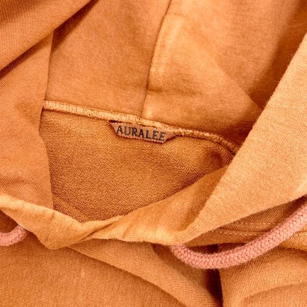 AURALEE 18AW フーディー A8AP02SM パーカー スウェット プルオーバー 