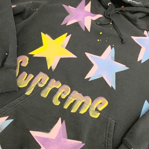 販売 supreme 星 パーカー