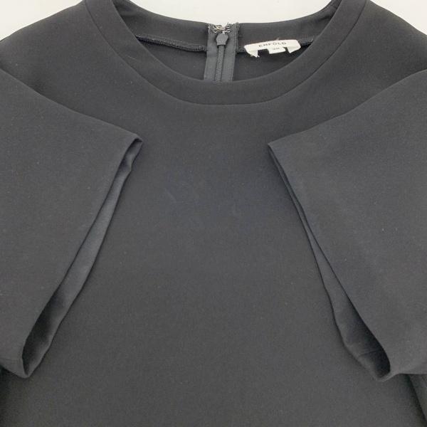 ENFOLD エンフォルド ランダムヘムプルオーバー 半袖 ブラウス