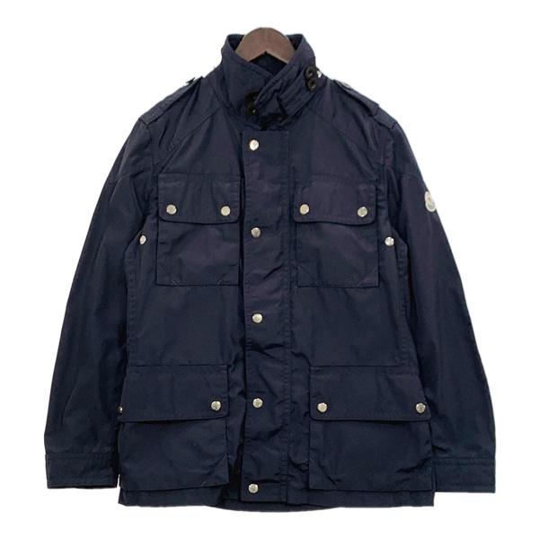 MONCLER ネイビー ナイロンジャケット 月末までの出品です✨ 説明みて！ 中古・古着通販】MONCLER (モンクレール) ナイロンジャケット