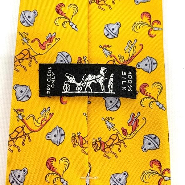 HERMES（エルメス） ネクタイ 7596 レギュラータイ シルク ホース 馬車