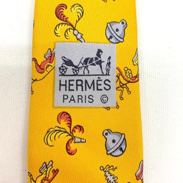 HERMES（エルメス） ネクタイ 7596 レギュラータイ シルク ホース 馬車