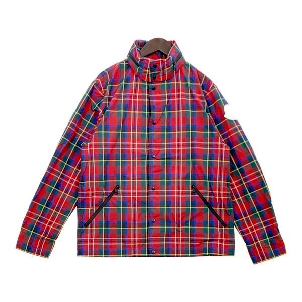 MONCLER タータンチェック ナイロン ジャケット ウィンド MONCLER タータンチェック ナイロン ジャケット ウィンド