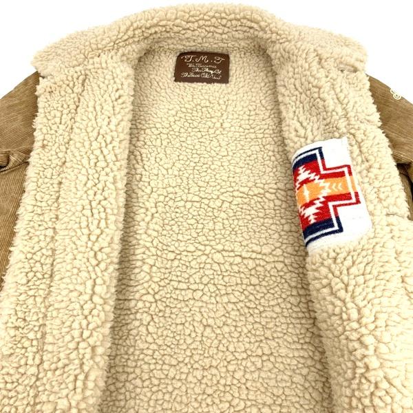 TMT ティーエムティー ヴィンテージスラブコーデュロイボアランチ 