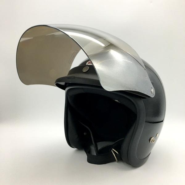 Bell 500-TXJ ジェットヘルメット シルバーミラーシールド装着 除菌消臭済 オートバイ ツーリング バイカー Lサイズ マットブラック ベル バイク用品 N19021H●｜sunstep｜02