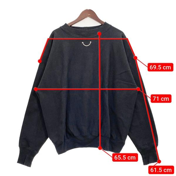 READYMADE M-NECK SWT SMILE モックネック スウェット トレーナー 