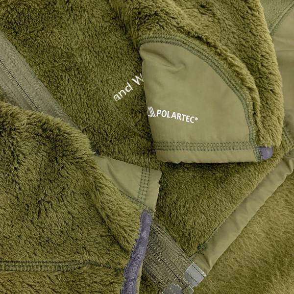 and wander（アンドワンダー） ハイロフトフリースジャケット 574