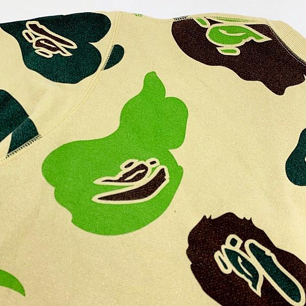 A BATHING APE アベイシングエイプ DEF CAMO CREWNECK カモ柄 