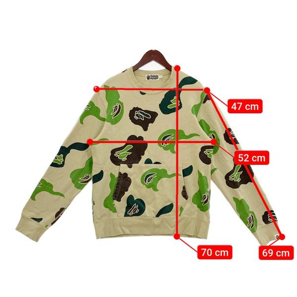 A BATHING APE アベイシングエイプ DEF CAMO CREWNECK カモ柄 