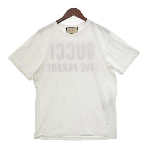 GUCCI（グッチ） GUCCI 22SS LOVE PARADE バックロゴ プリント Tシャツ