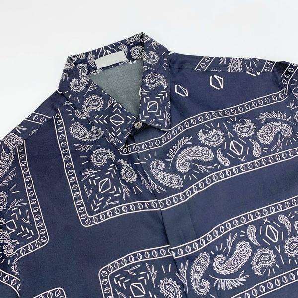 Dior BANDANA MOTIF SHORT SLEEVE SHIRT ペイズリー バンダナ柄