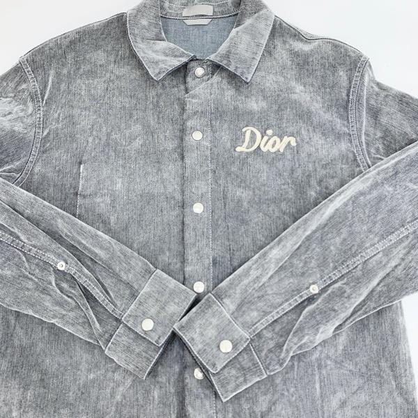 【即日発送可能】dior × jack kerouac デニムシャツ 即日発送可能】dior × jack kerouac デニムシャツ