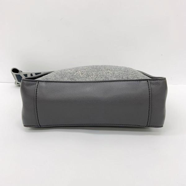 STELLA McCARTNEY ハンドバッグ グレー ショルダーストラップなし STELLA McCARTNEY グレー ショルダーバッグ