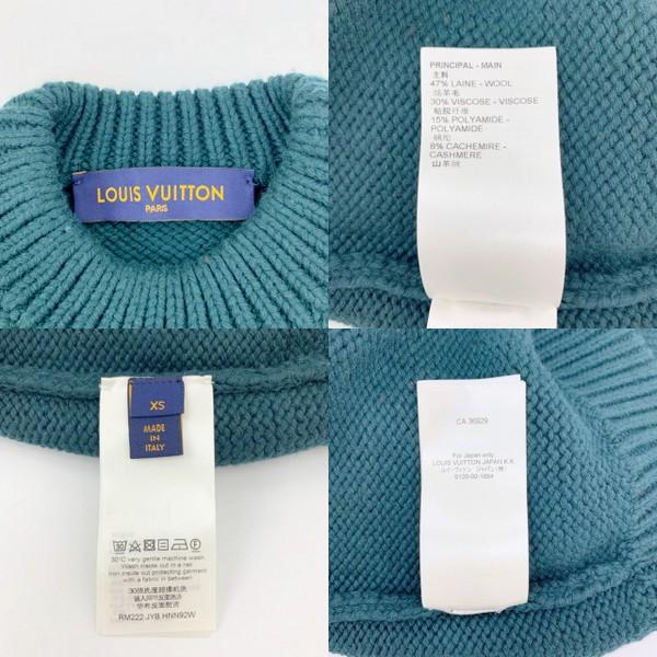 LOUIS VUITTON ルイヴィトン 22AW Handknit Crewneck LOUIS VUITTON ルイヴィトン 22AW Handknit Crewneck