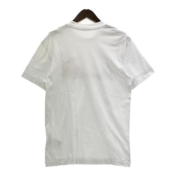 ★モンクレール MONCLER ロゴプリント 半袖 白 8390T MONCLER モンクレール 半袖 Tシャツ 8C00027 8390T メンズ