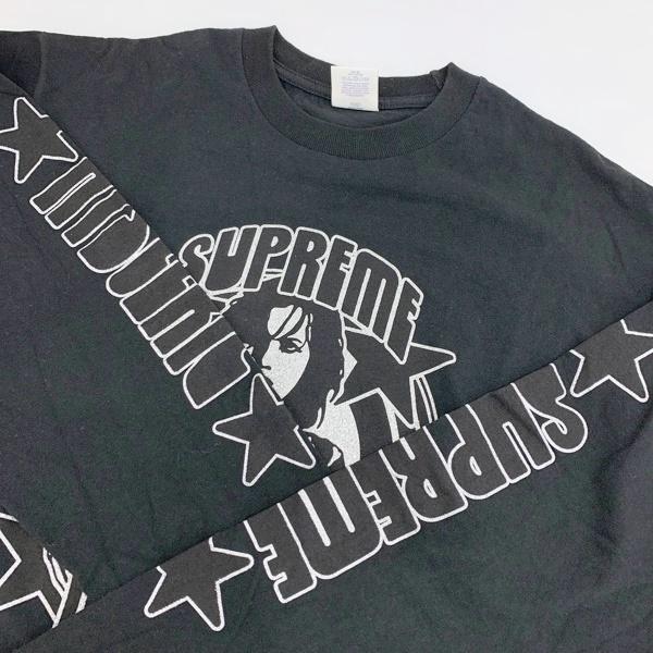 HYSTERIC GLAMOUR Supreme 長袖シャツ M Supreme x Hysteric Glamour logo-print T-shirt | Purple