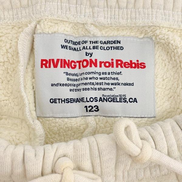 リヴィントン RRR123 RIVINGTON roi Rebis RRR CORE SWEATPANTS リヴィントン RRR123 RIVINGTON roi Rebis RRR CORE SWEATPANTS