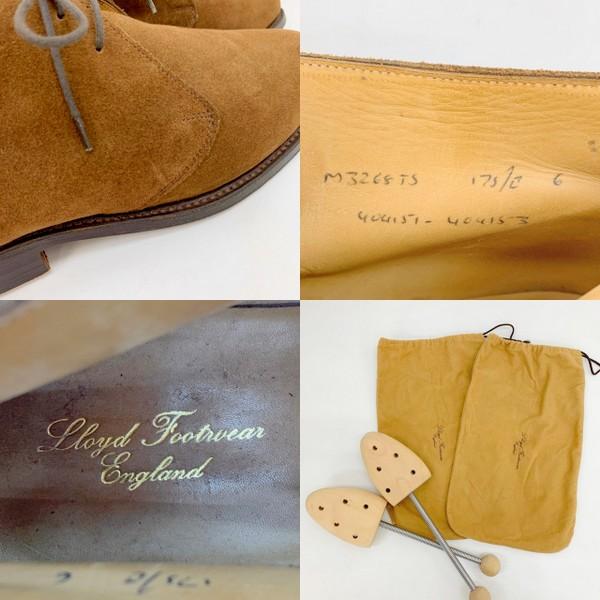 ロイドフットウェア スエード チャッカブーツ シューズ 本革 レザー