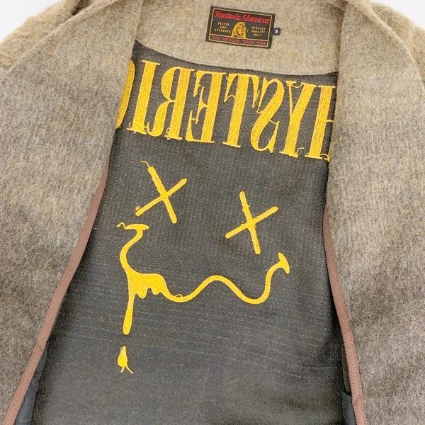 HYSTERIC GLAMOUR 17AW HYS FACE刺繍 グラデーション ニット