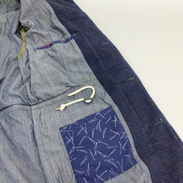 paul smith 刺し子 INDIGO JACKET