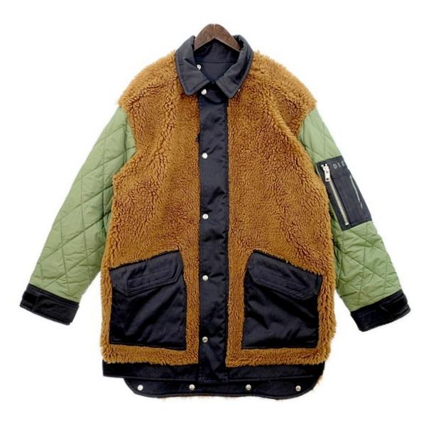 DIESEL リバーシブル オーバーサイズ モッズコート ボア DIESEL リバーシブル オーバーサイズ モッズコート ボア