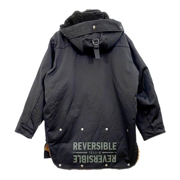 DIESEL リバーシブル オーバーサイズ モッズコート ボア DIESEL リバーシブル オーバーサイズ モッズコート ボア