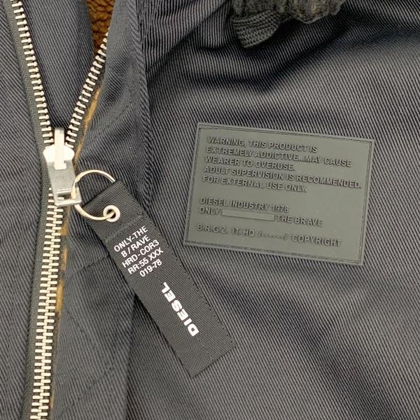 DIESEL リバーシブル オーバーサイズ モッズコート ボア DIESEL リバーシブル オーバーサイズ モッズコート ボア