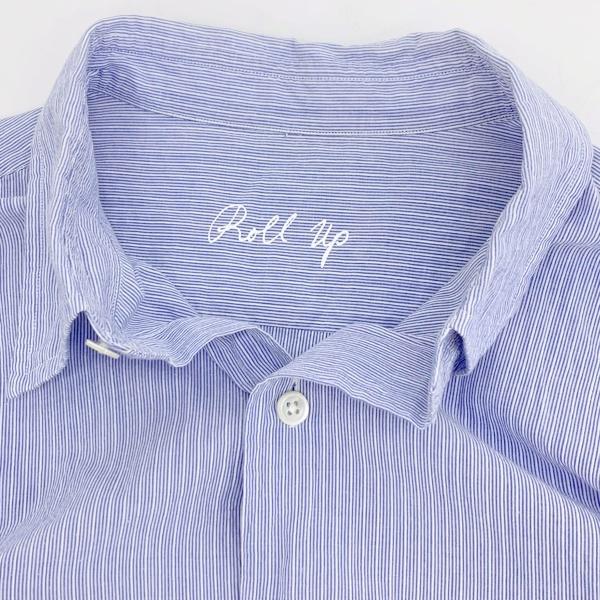 Porter Classic ROLL UP STRIPE SHIRT ロールアップシャツ ブラウス 