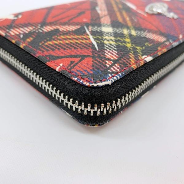 Vivienne Westwood スプラッシュ タータンチェック柄 ラウンド Vivienne Westwood スプラッシュ タータンチェック柄 ラウンド