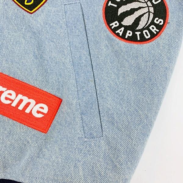 Supreme NIKE 18SS NBA Denim Warm-Up Jacket AO3632-440 チーム Supreme NIKE 18SS NBA Denim Warm-Up Jacket AO3632-440 チーム