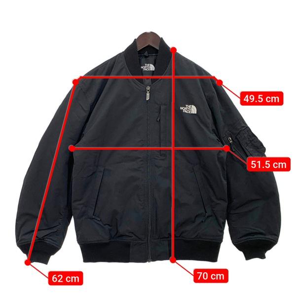 ノースフェイス インサレーションボンバージャケット ブラック NY82334