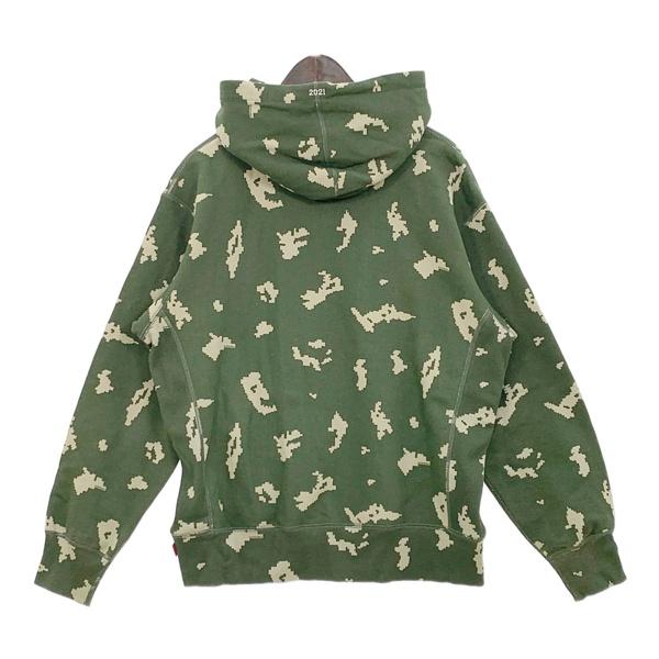 Supreme 21AW Russian camo Box logo パーカー フーディー スウェット 