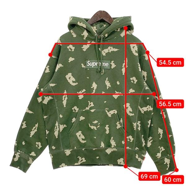 Supreme 21AW Russian camo Box logo パーカー フーディー スウェット 