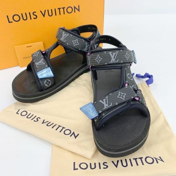 LOUIS VUITTON 22SS パナマライン モノグラム サンダル シューズ