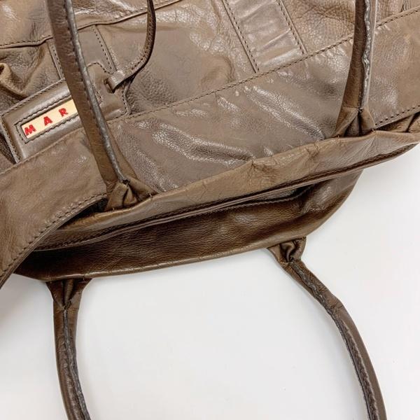 MARNI（マルニ） レザー トートバッグ ショルダーバッグ 2Way 斜めがけ
