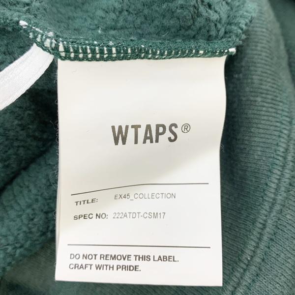 WTAPS 22AW X3.0 HOODY クロスボーン プルオーバー スウェット WTAPS 22AW X3.0 HOODY クロスボーン プルオーバー スウェット