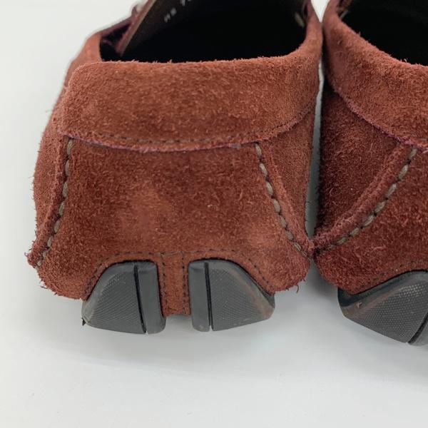 FERRAGAMO ブラウン スエード ドライビングシューズ FERRAGAMO サルヴァトーレフェラガモ Driving Shoes スエード