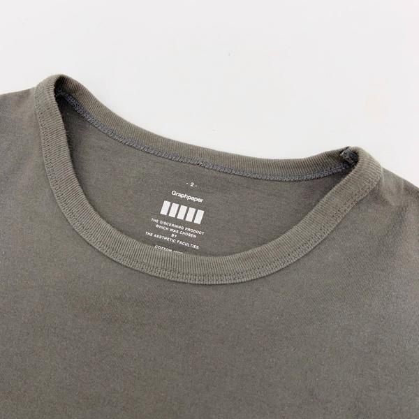 Graphpaper グラフペーパー ロンT カットソー 長袖 Tシャツ 綿
