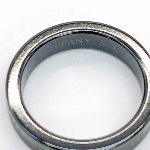 ティファニー 1837 ブラックチタン ナロー リング 指輪 ジュエリー  