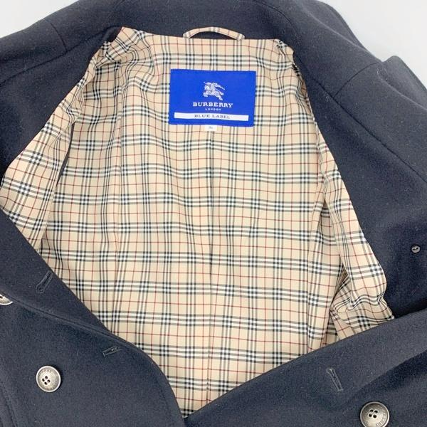 BURBERRY BLUE LABEL バーバリーブルーレーベル ウール Pコート BURBERRY BLUE LABEL バーバリーブルーレーベル ウール Pコート