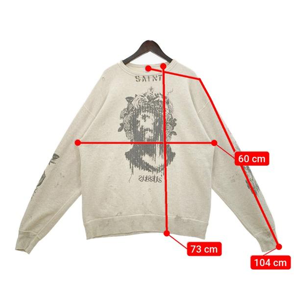 SAINT Mxxxxxx MICHAEL Kosuke Kawamura 22SS ダメージ加工 SAINT Mxxxxxx MICHAEL Kosuke Kawamura 22SS ダメージ加工