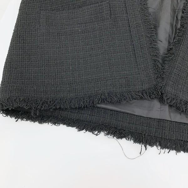 na.e ナエ Novel Tweed Vest ツイードベストブラック na.e ナエ ツイードベスト ジャケット Novel Tweed Vest レディース
