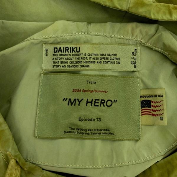 DAIRIKU（ダイリク） 24SS ヴィンテージウォッシュパラシュート