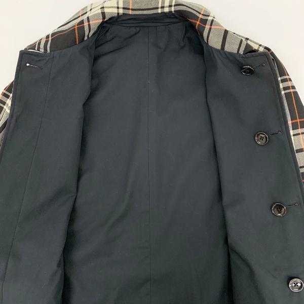 【美品】キンロックアンダーソン ステンカラーコート リバーシブル 一枚袖 黒 L 中古・古着通販】Kinloch Anderson (キンロックアンダーソン