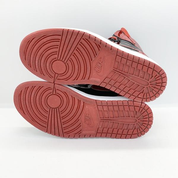 NIKE Air Jordan 1 High OG Patent Bred 555088-063 スニーカー